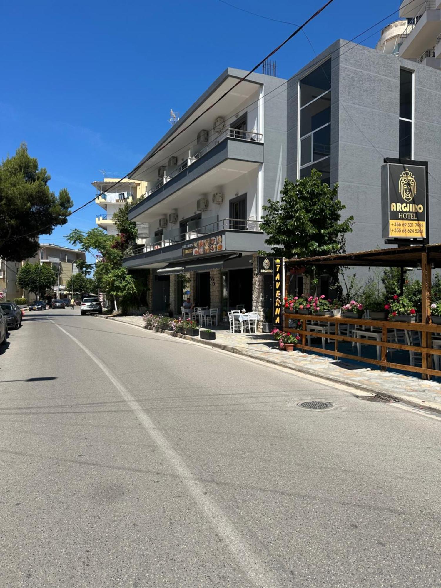 Hotel Argjiro Sarande Bagian luar foto